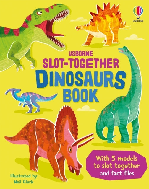 Slot-Together Dinosaurs Book