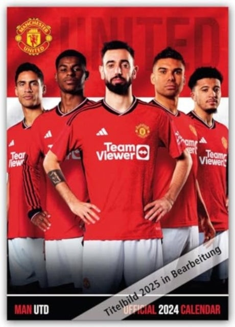 Official Manchester Utd Fc A3 Calendar 2025
