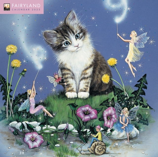 Fairyland By Jean & Ron Henry Wall Calendar 2025 (Art Calend