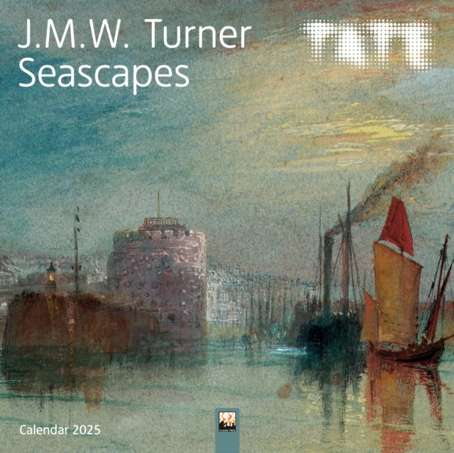 Tate J.M.W. Turner Seascapes Wall Calendar 2025 (Art Calend