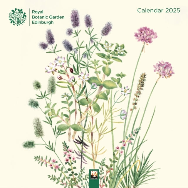 Royal Botanic Garden Edinburgh Wall Calendar 2025 (Art Calen