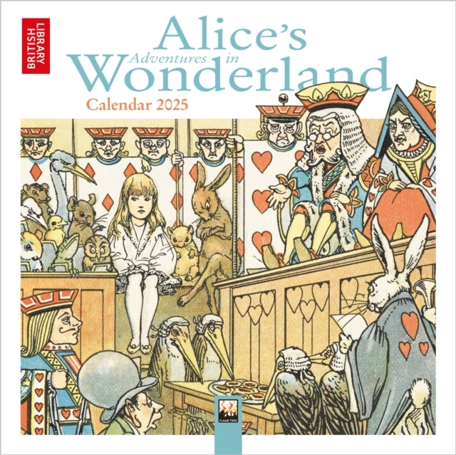 British Library Alice's Adventures In Wonderland Mini Wall