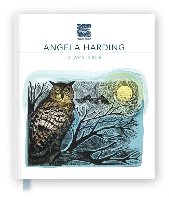 Angela Harding 2025 Desk Diary Planner - Week To View Illus
