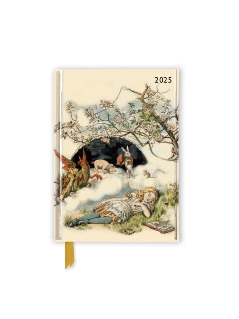 British Library Alice Asleep 2025 Luxury Pocket Diary Plann
