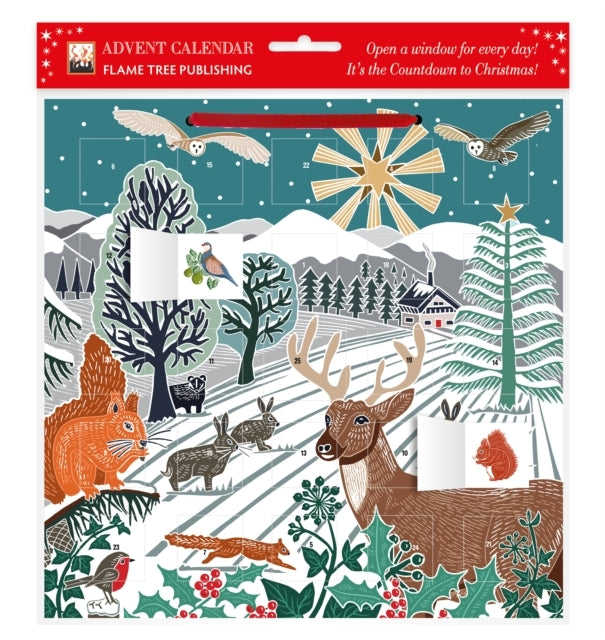Kate Heiss Winter Wonderland Advent Calendar (With Stickers