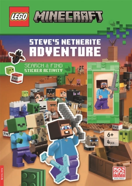 Lego Minecraft Steves Netherite Adventure Search & Find