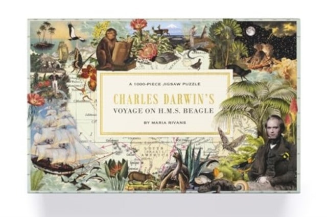 Charles Darwin's Voyage On H.M.S. Beaglea 1000-Piece Jigsaw
