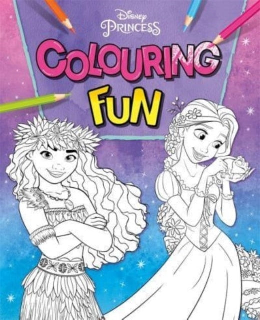 Disney Princess Colouring Fun