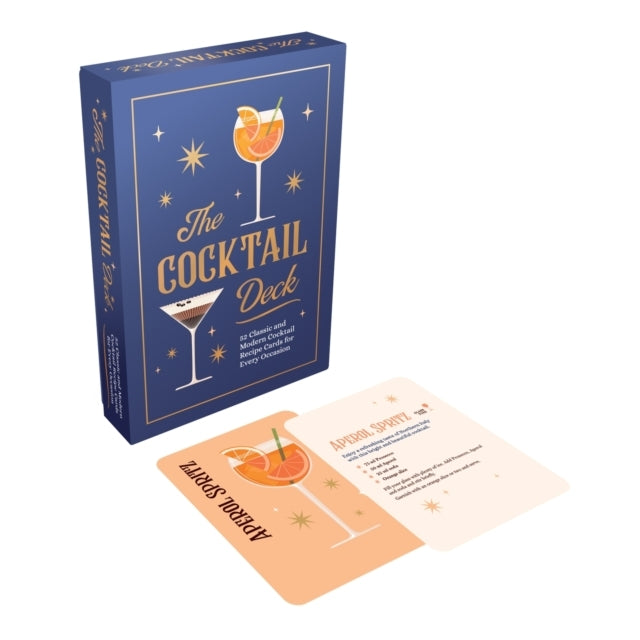 The Cocktail Deck52 Classic and Modern Cocktail Recipe Cards