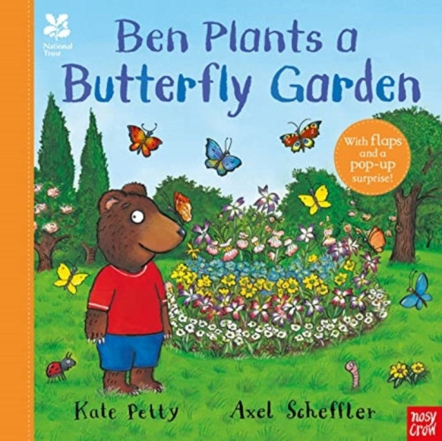National Trust Ben Plants A Butterfly Garden