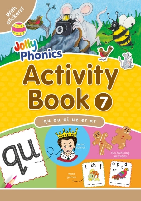 Jolly Phonics Activity Book 7In Precursive Letters (British