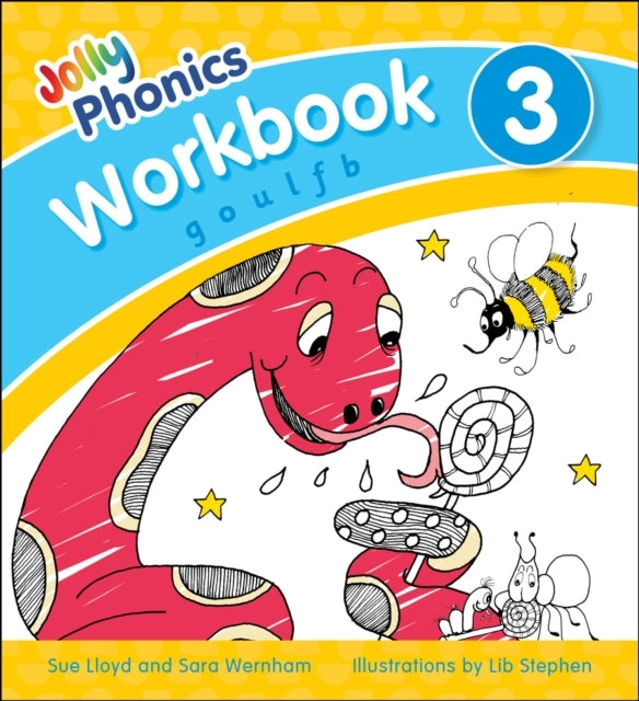 Jolly Phonics Workbook 3In Precursive Letters (British Engli