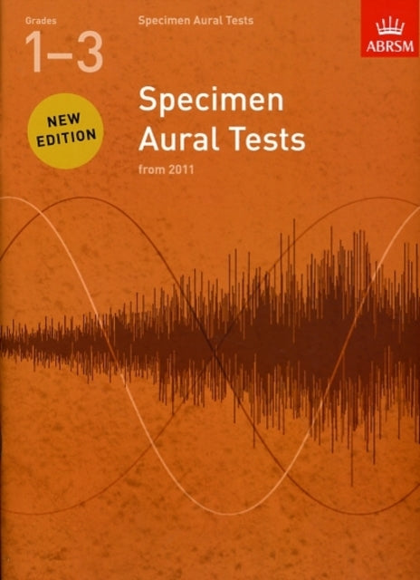 Specimen Aural Tests Grades 1-3New Edition From 2011