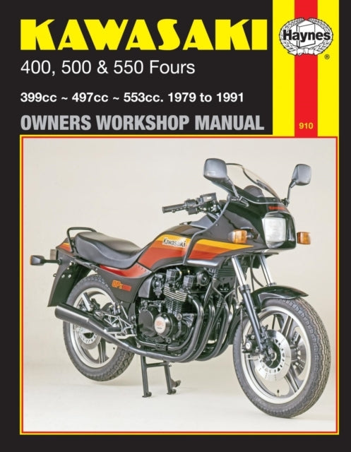 Kawasaki 400, 500, and 550 Fours Owners' Workshop Manual, No. M910