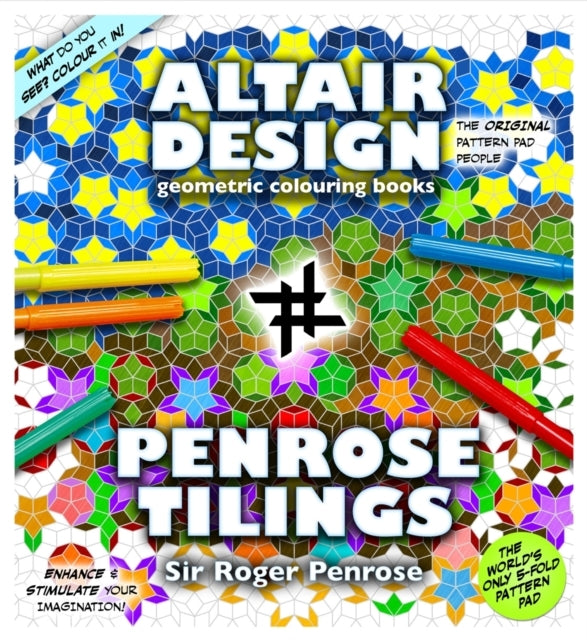 Altair Design - Penrose Tilingsgeometrical Colouring Book
