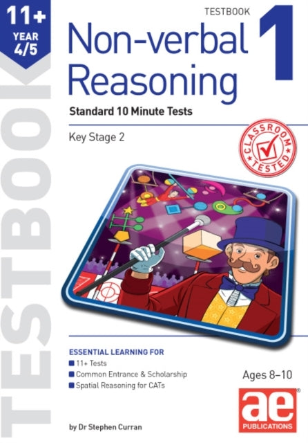 11+ Non-Verbal Reasoning Year 4/5 Testbook 1Standard Short T