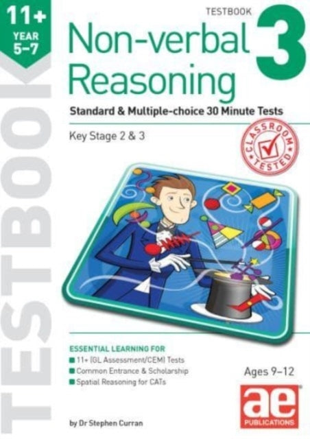 11+ Non-Verbal Reasoning Year 5-7 Testbook 3Standard & Multi
