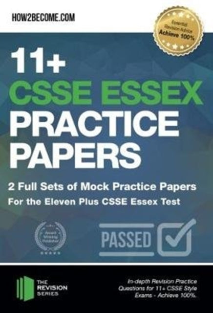 11+ Csse Essex Practice Papers 2 Full Sets Of Mock Practice