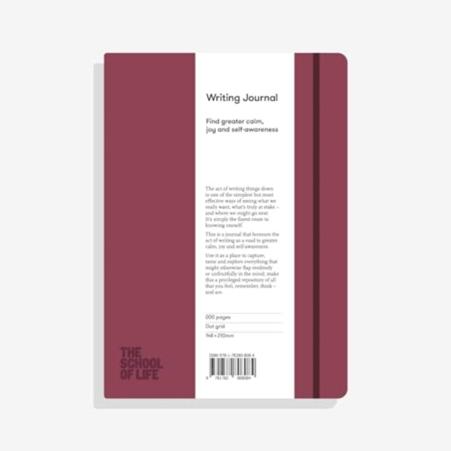 The School of Life Writing Journal - Burgundyfind Greater Ca