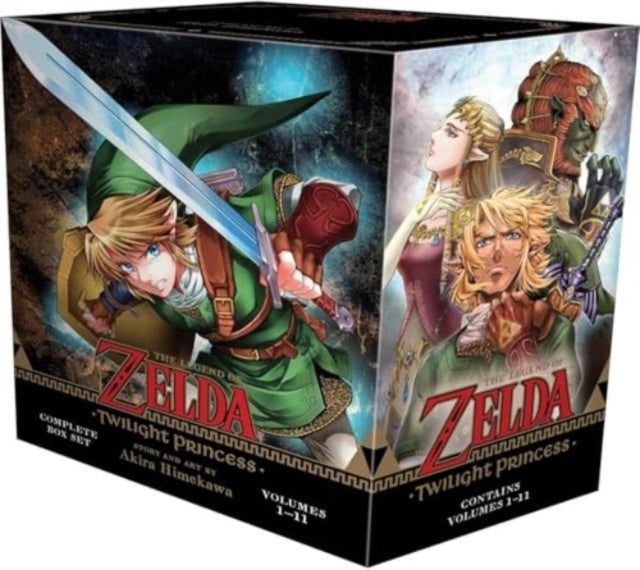 The Legend of Zelda Twilight Princess Complete Box Setinclu