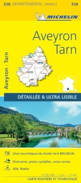 France blad 338: Aveyron, Tarn