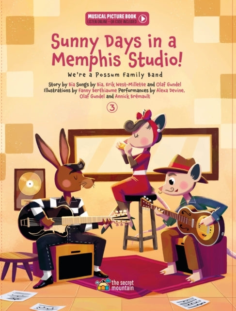 Sunny Days In A Memphis Studio!We'Re A Possum Family Band (B