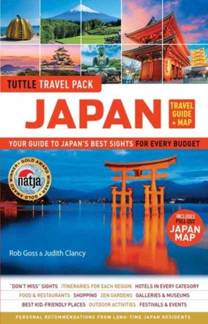 Japan Travel Guide + Map Tuttle Travel Pack