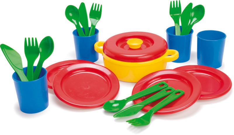 SPISESTEL I NET 22 DELE 18,5 CM