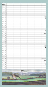 FAMILIEKALENDER I Naturen M/5 KOLONNER Skoleåret Rundt 25/26