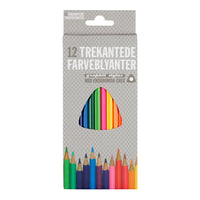 Farveblyanter graphit stylus 12 stk