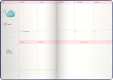 KALENDER UDATERET DREAM AND DO BLÅ KUNSTSKIND INDBUNDET 100G