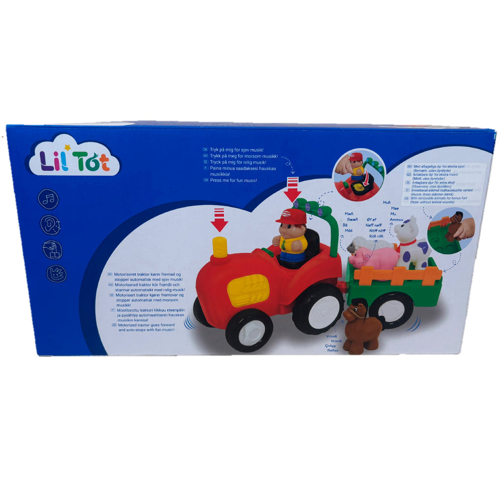 D2 Lil'Tot Traktor Med Vogn