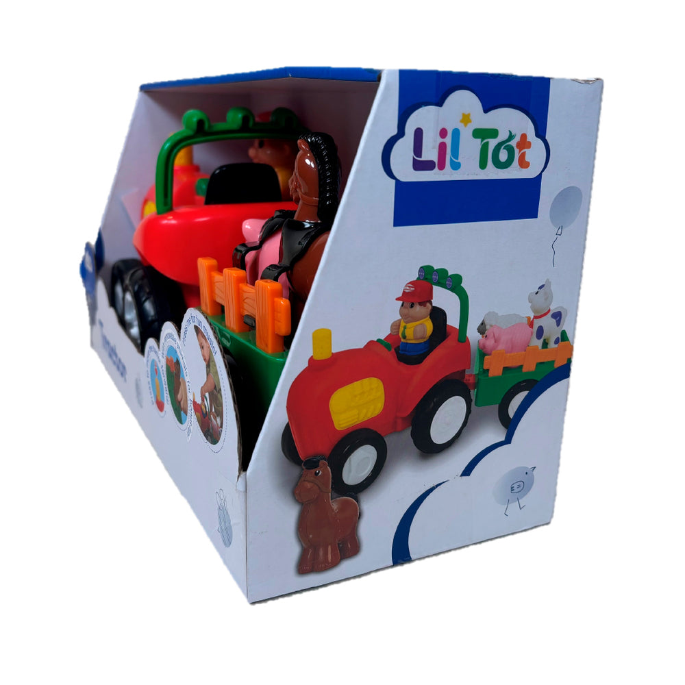 D2 Lil'Tot Traktor Med Vogn
