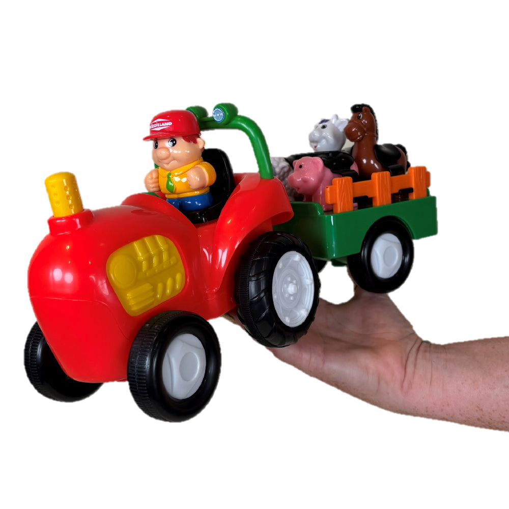 D2 Lil'Tot Traktor Med Vogn