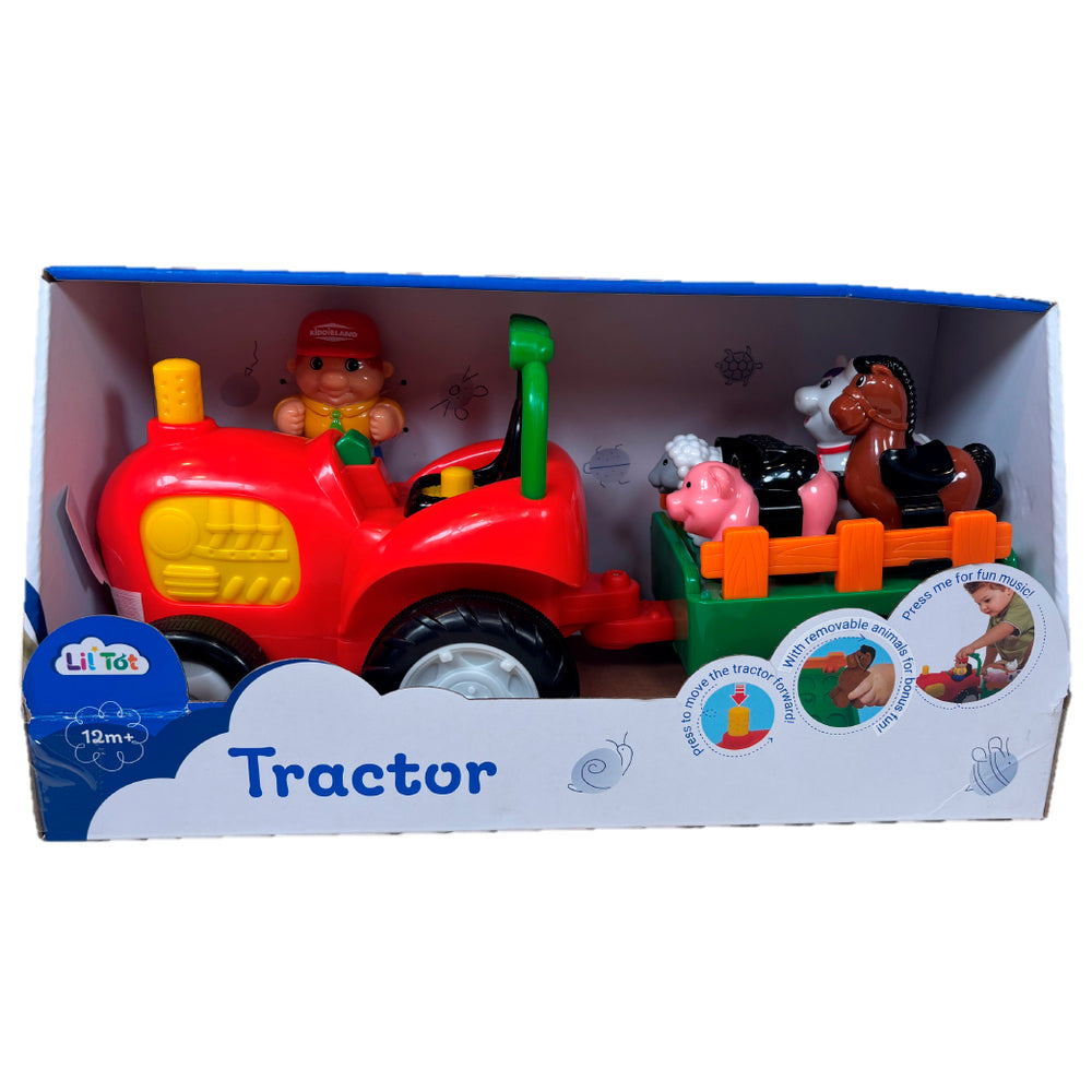 D2 Lil'Tot Traktor Med Vogn
