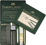 Faber-Castell Tegnesæt monochrome grafit 18 dele