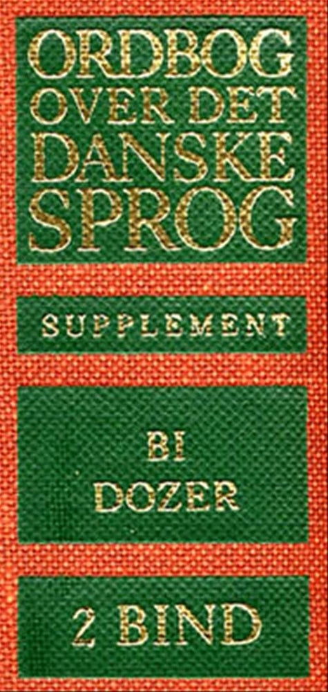 Ordbog over det danske Sprog. Supplement
