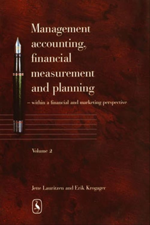 Management accounting, financial measurement and planning