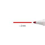 Whiteboardmarker Staedtler rød 2mm.