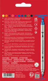 Tusser Faber Castell Dobbelt Tyk/Tynd Glitter 10 Ass