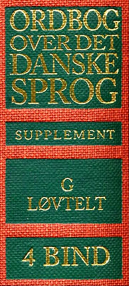 Ordbog over det danske Sprog. Supplement