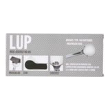 Lup 8,5 cm med lys, pudseklud