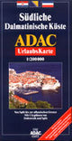 Südliche Dalmatinische Küste -  Aadac Urlaubskarte