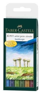 Pitt artist Faber-Castell 6 ass landskab