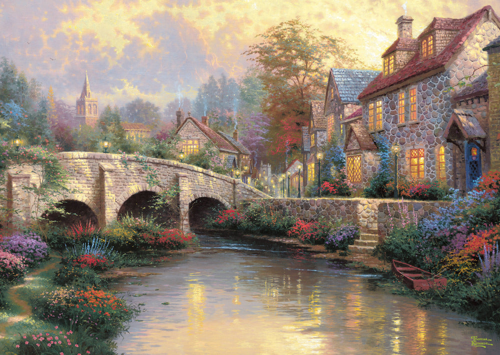 Puslespil Cobblestone Brooke 1000 brikker