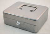 Pengekasse sølv 20 x 16 x 7,5 cm