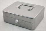 Pengekasse sølv 20 x 16 x 7,5 cm