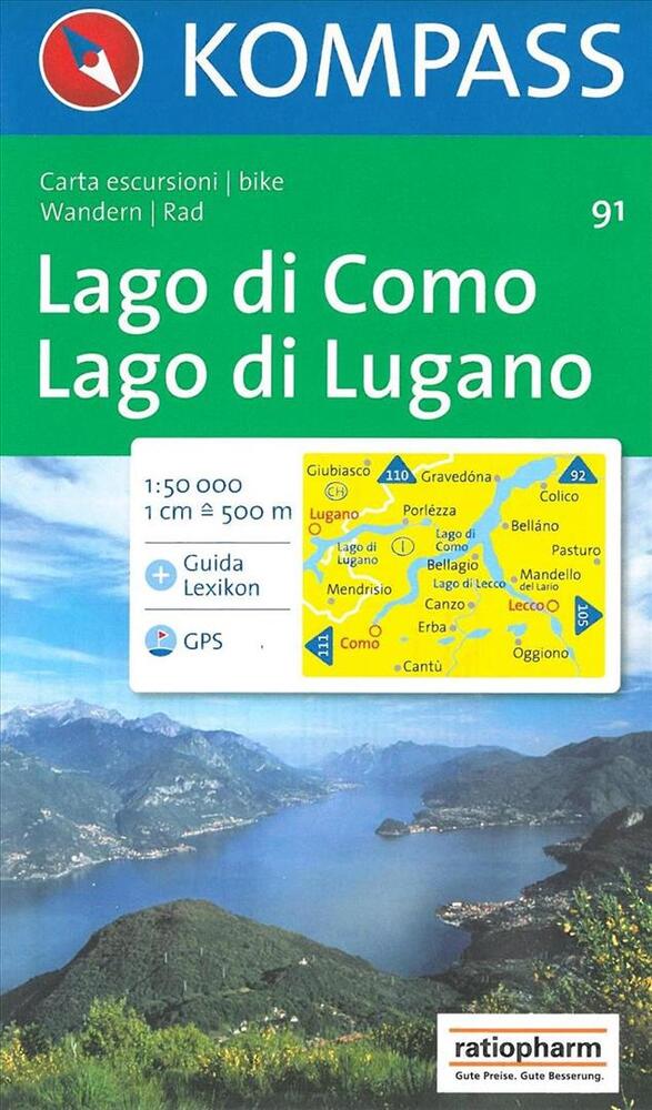 Lago di Como, Lago di Lugano