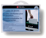 Olie ark A5 til makulator rexel 12 stk
