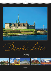 VÆGKALENDER MAYLAND 2019 DANSKE SLOTTE